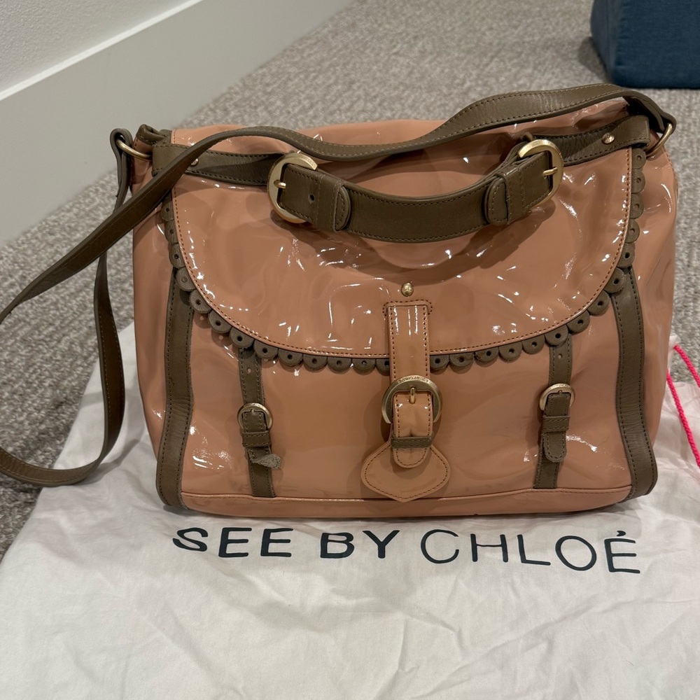 See by Chloe Scalloped Handbag with Crossbody Strap